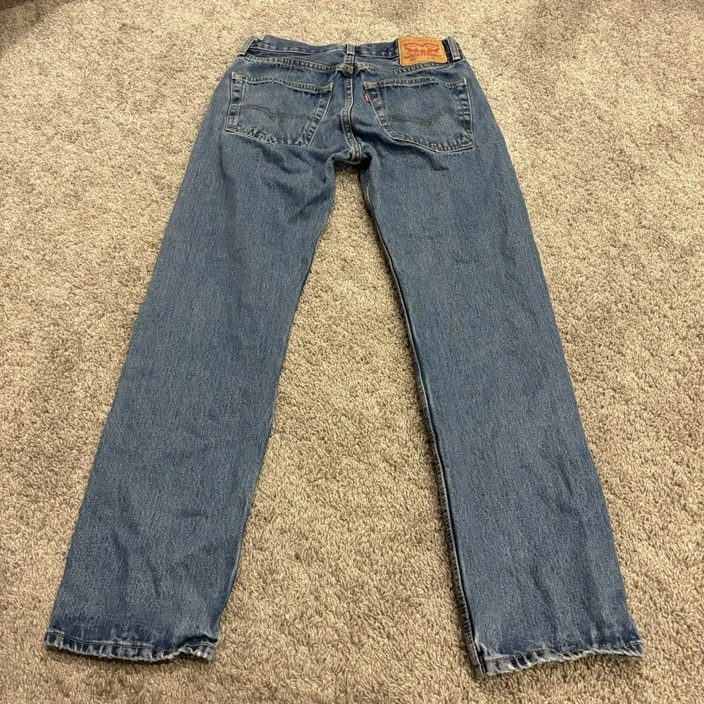 Levis 505 Jeans Mens 30x32 FIT 30x30 Straight Cotton Med Wash Faded Workwear Y2K